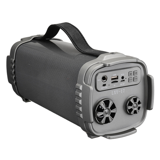 Bärbar Trådlös Bluetooth Högtalare Colorful LED Ljus Utomhus Stereo Bass FM Radio TF Card Högtalare
