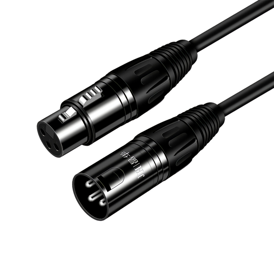 JINGHUA XLR-kabel Hona till kvinnlig ljudkabel Karaoke mikrofon Ljud Kanonplugg XLR Förlängning Mikrofon-sladd för ljudm