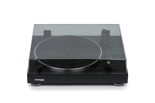 Thorens TD 101 A täysautomaattinen levysoitin, musta