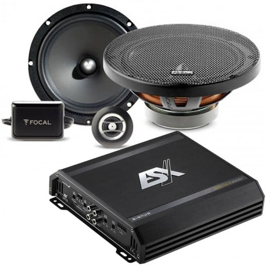 Focal AUDITOR RSE165 6.5" erillissarja + SXE110.2 vahvistin