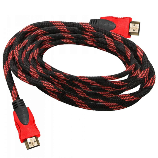 Punottu HDMI-kaapeli - 5 m