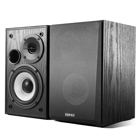 Edifier R980T Bokhylla Högtalare 24W datorhögtalare 2.0 Kanal Trä 4" Active Bokhylla Högtalare Desktop Subwoofer