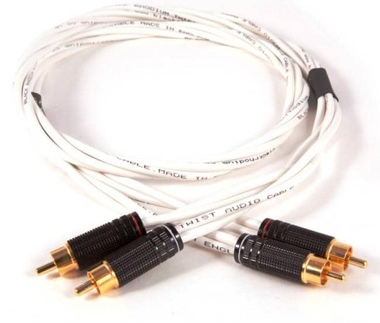 Black Rhodium Twist signaalikaapeli 1m, pari